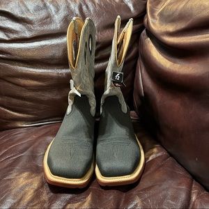Twisted X Black and Brown Men's Boots